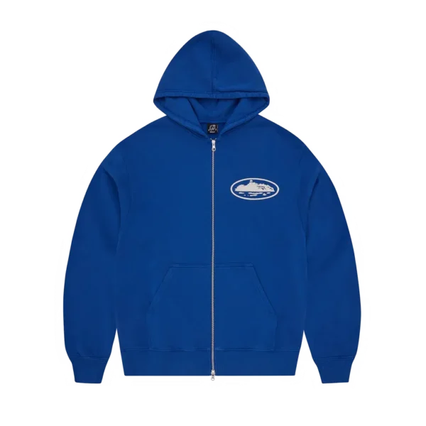 zip Corteiz Island Puff Print [WASHED ROYAL]