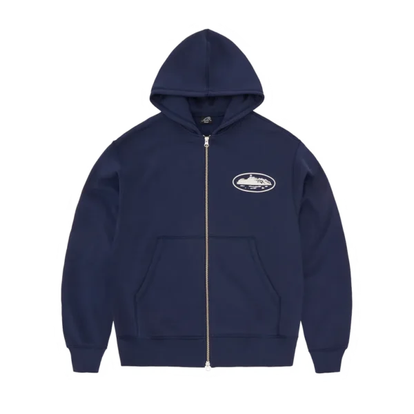 Felpa con zip Corteiz Island Puff Print