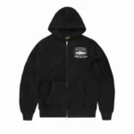 Felpa con zip Corteiz Superior V2 ‘Nero’