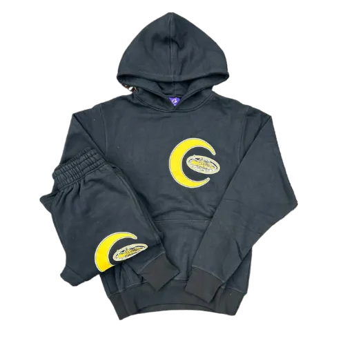 Tuta Corteiz Moon Black/Yellow