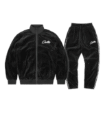 Tuta Corteiz VVS Velour Nera