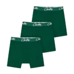 Boxer Corteiz Allstarz Verdi [Confezione da 3]