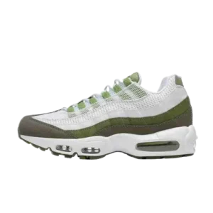 Corteiz x Nike Air Max 95 in White Oil Green