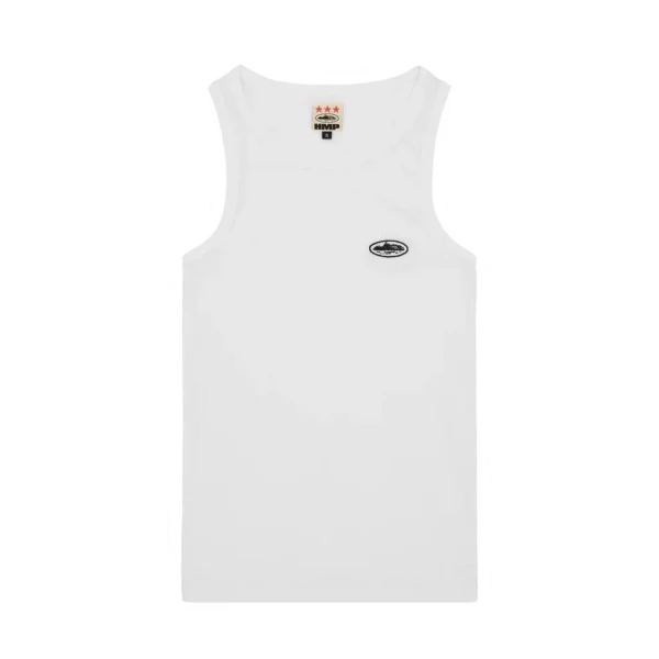 Confezione 3 Corteiz Hmp Essentials Canotta Bianca