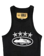 Corteiz 4Starz Alcatraz Canotta Donna Nera