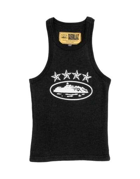 Corteiz 4Starz Motion Canotta Donna Nera