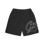 Pantaloncini Corteiz Woosh in Rete [Neri]