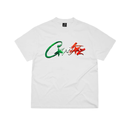 Maglietta Corteiz Allstarz Italia bianca