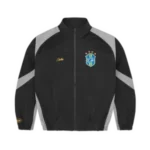 Giacca Corteiz Olympic Shuku Brasile nero/grigio