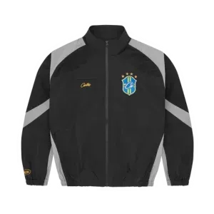 Giacca Corteiz Olympic Shuku Brasile nero/grigio