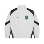 Giacca Corteiz Olympic Shuku Brasile bianco/nero