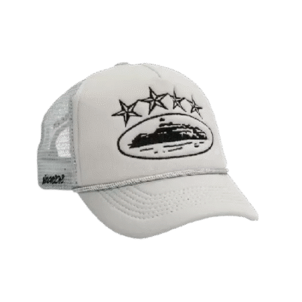 Cappello Trucker Corteiz 4 Starz Alcatraz Grigio