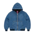 Giacca da lavoro in denim Corteiz C-Star blu