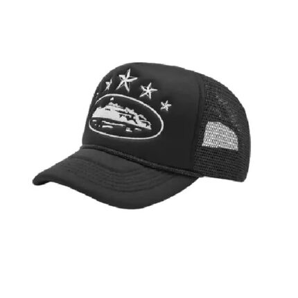 Cappello Trucker Corteiz 5 Starz Alcatraz Nero