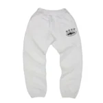 Pantaloni tuta Corteiz 4Starz Alcatraz bianchi