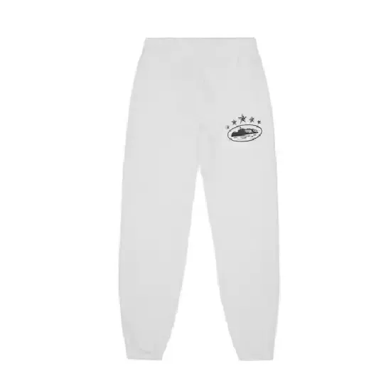 Pantaloni tuta Corteiz 5 Starz bianchi