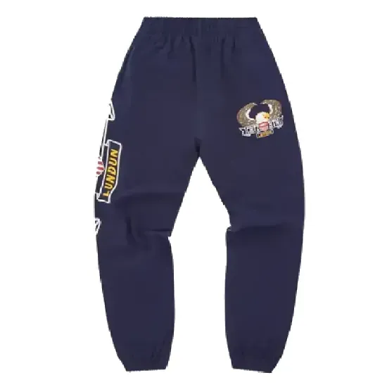 Pantaloni tuta Corteiz Dipset blu navy