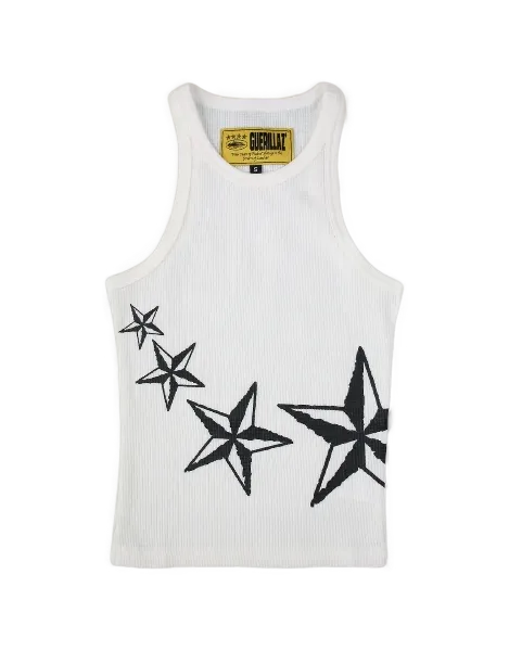 Corteiz 4Starz Motion Canotta Donna Bianca