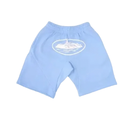 Pantaloncini Corteiz Alcatraz Azzurri