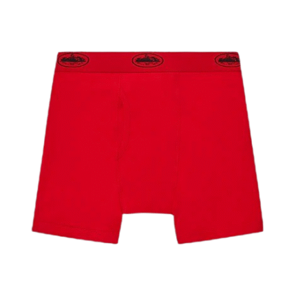 Boxer Corteiz Alcatraz Rossi [Confezione da 3]