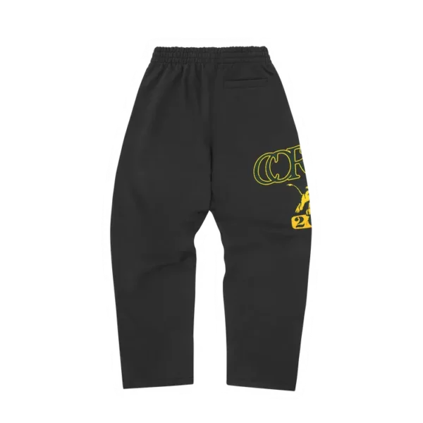 Pantaloni aperti Varsity Leone neri