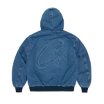 Giacca da lavoro in denim Corteiz C-Star blu