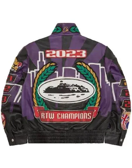 Giacca in pelle Corteiz 5 Year