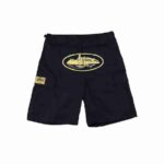 Pantaloncini Corteiz Guerillaz 21′ Nero/Giallo