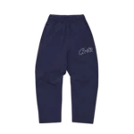 Pantaloni aperti Allstarz cucitura spessa blu navy