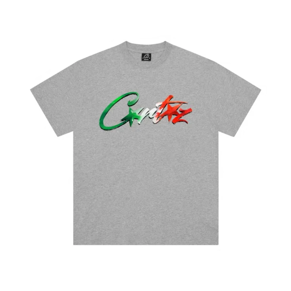 Maglietta Corteiz Allstarz Italia grigia