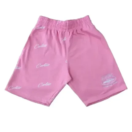 Pantaloncini Corteiz Division ’20 Rosa