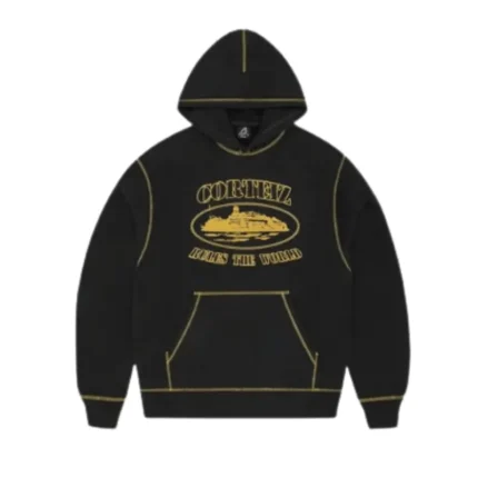 Felpa con cappuccio Corteiz Alcatraz Contrast