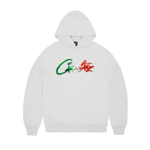 Corteiz Felpa Allstarz Italia Bianca