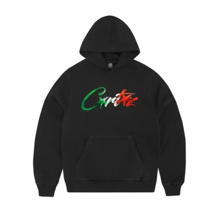 Corteiz Felpa Allstarz Italia Nera