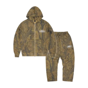 Corteiz Tuta Island Puff Print Forest Camo
