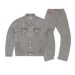 Corteiz Tuta in Denim Alcatraz Grigia