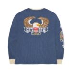 Felpa Corteiz Dipset Eagle blu reale