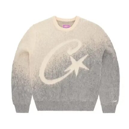 Felpa in maglia mohair Corteiz C Star Gradient
